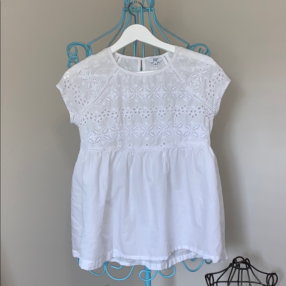 white blouse